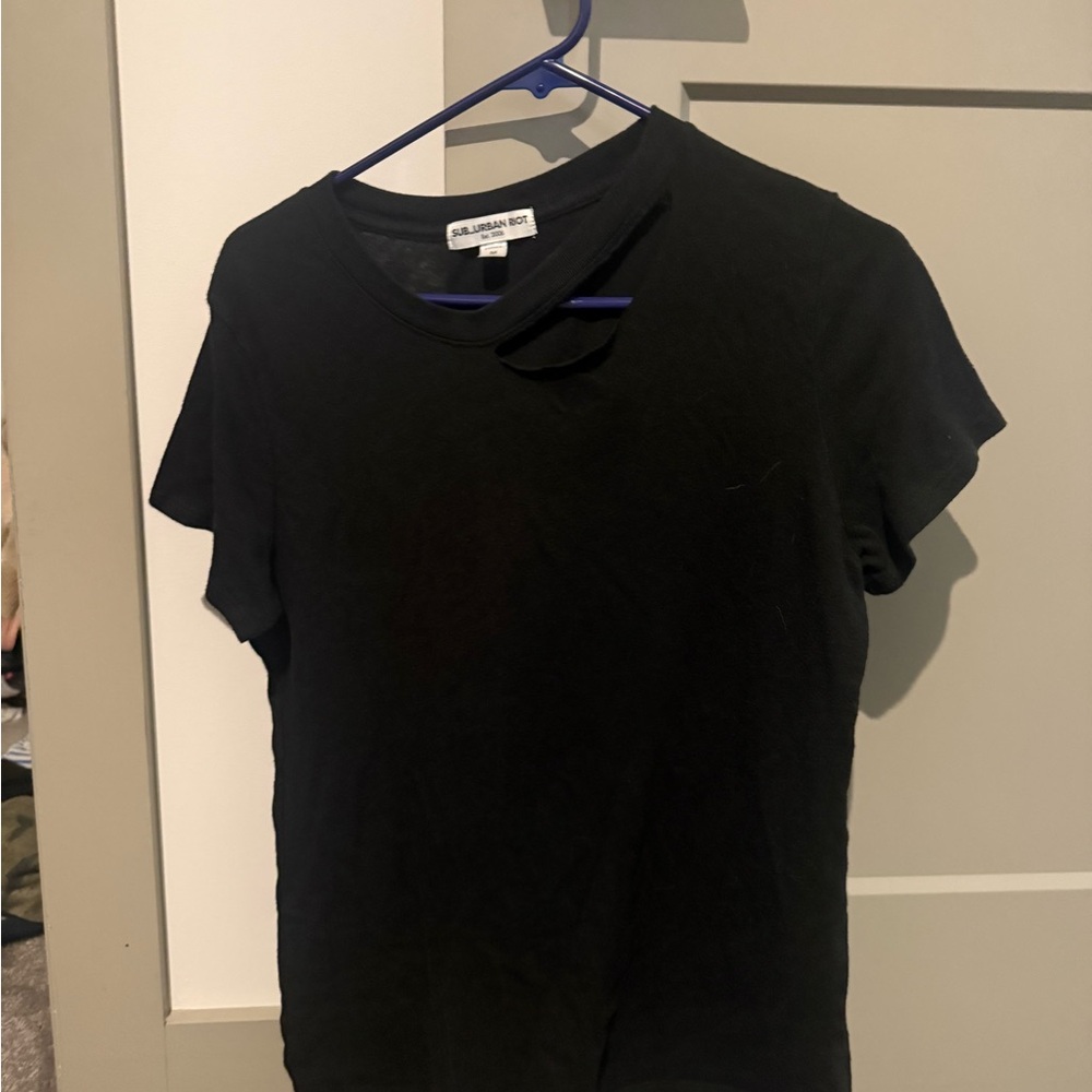 Sub_Urban Riot Black Short Sleeve Tee